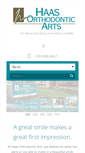 Mobile Screenshot of haasortho.com